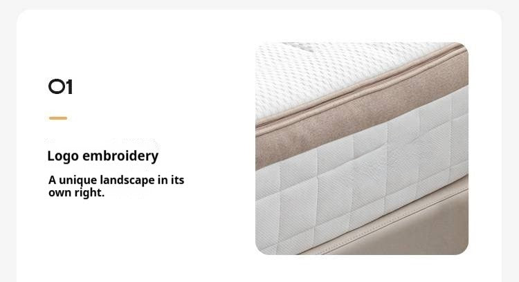 Zero-Glue Adjustable Spring Latex Mattress — Thick and Anti-Mite Support