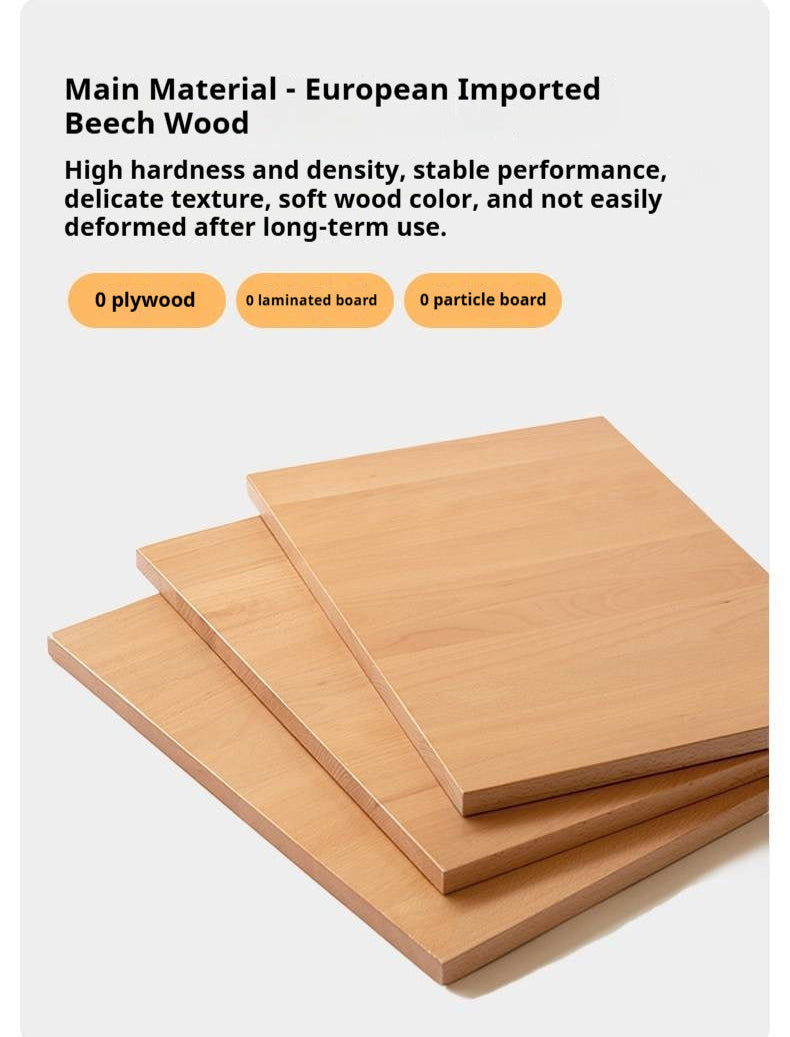 Beech Solid Wood Warm Coffee Table