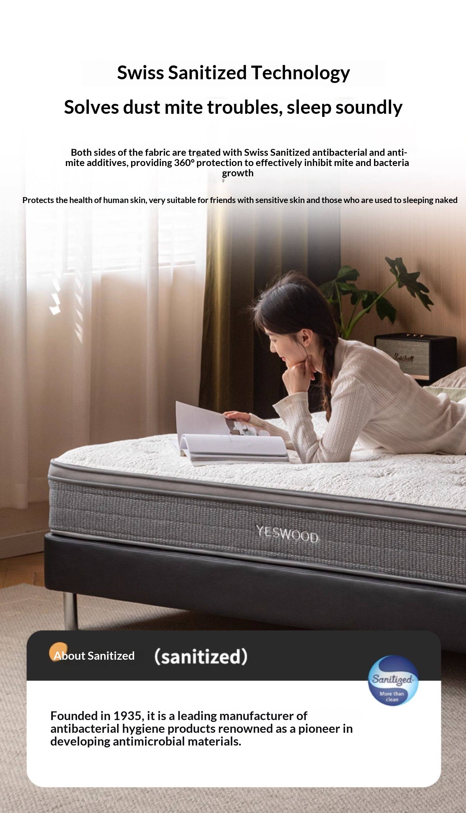 Glue-Free Mattress Made Of Imported Natural Latex, With Air Fiber Filling And Spring Support, A Soft Mattress For Back Protection 24 cm