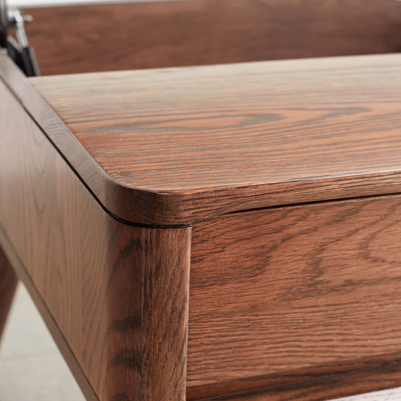Lifting Coffee Table Oak solid wood+