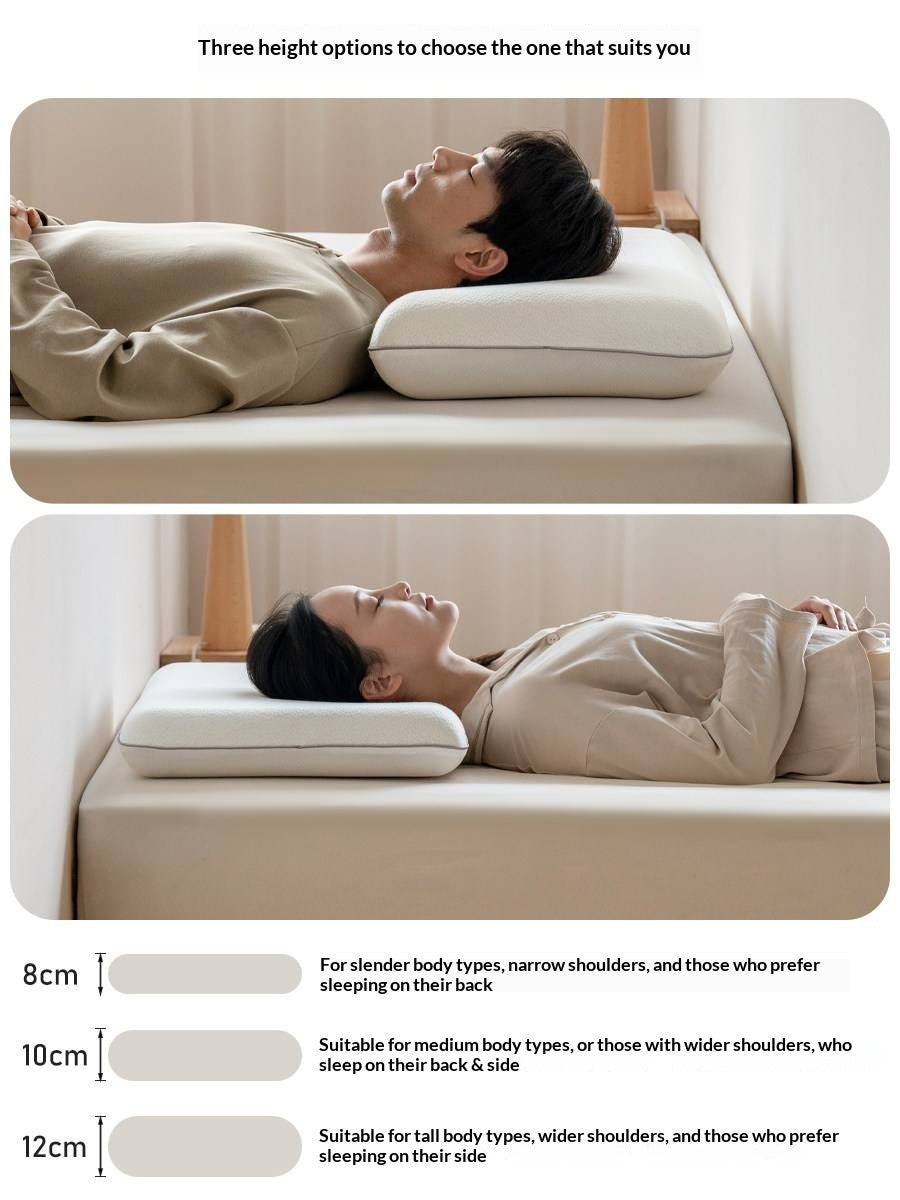 Memory Foam Pillow with Neck Support and Sleep Aid