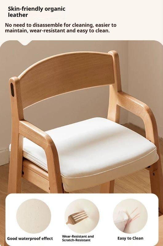 Beech Solid Wood Kids Adjustable Lift Chair