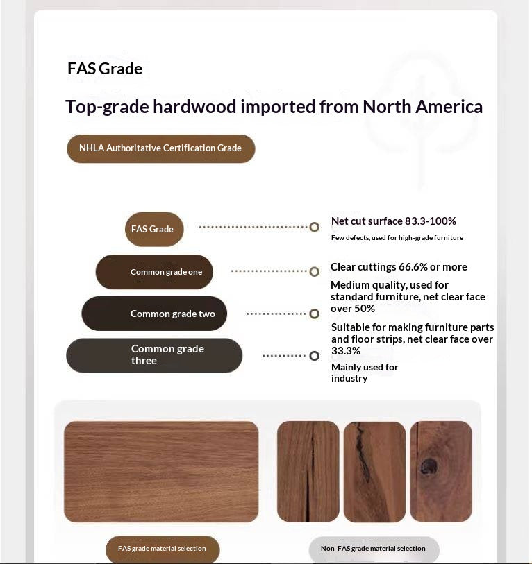 Black Walnut Solid Wood Travertine Slab Light Luxury Dining Table