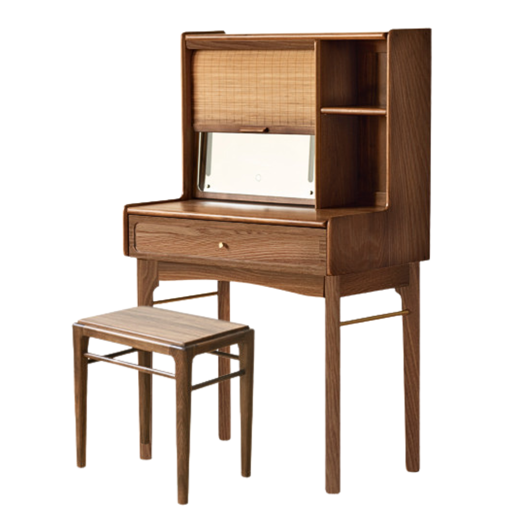 Ash, Oak, Black Walnut solid wood dressing table :