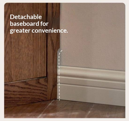 Oak Solid Wood Shoe Cabinet with Flip-Top Compartment and Perforated Metal Door
