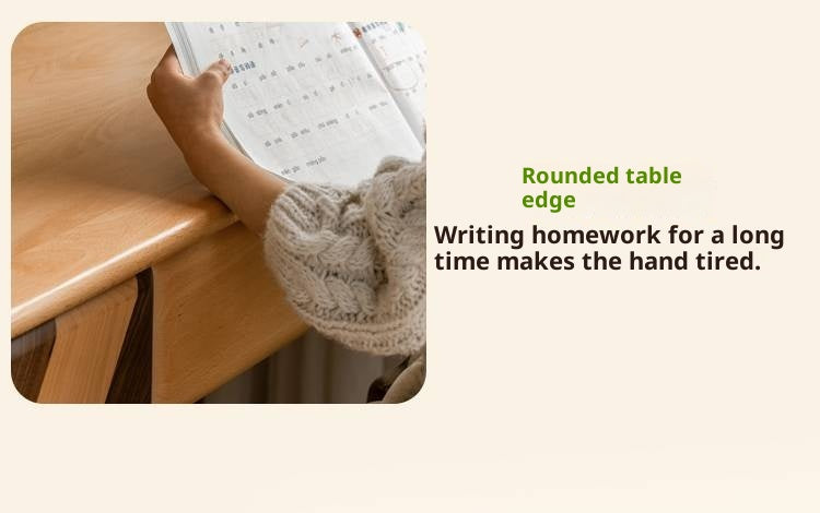 Beech Solid Wood Children s Learning Desk
