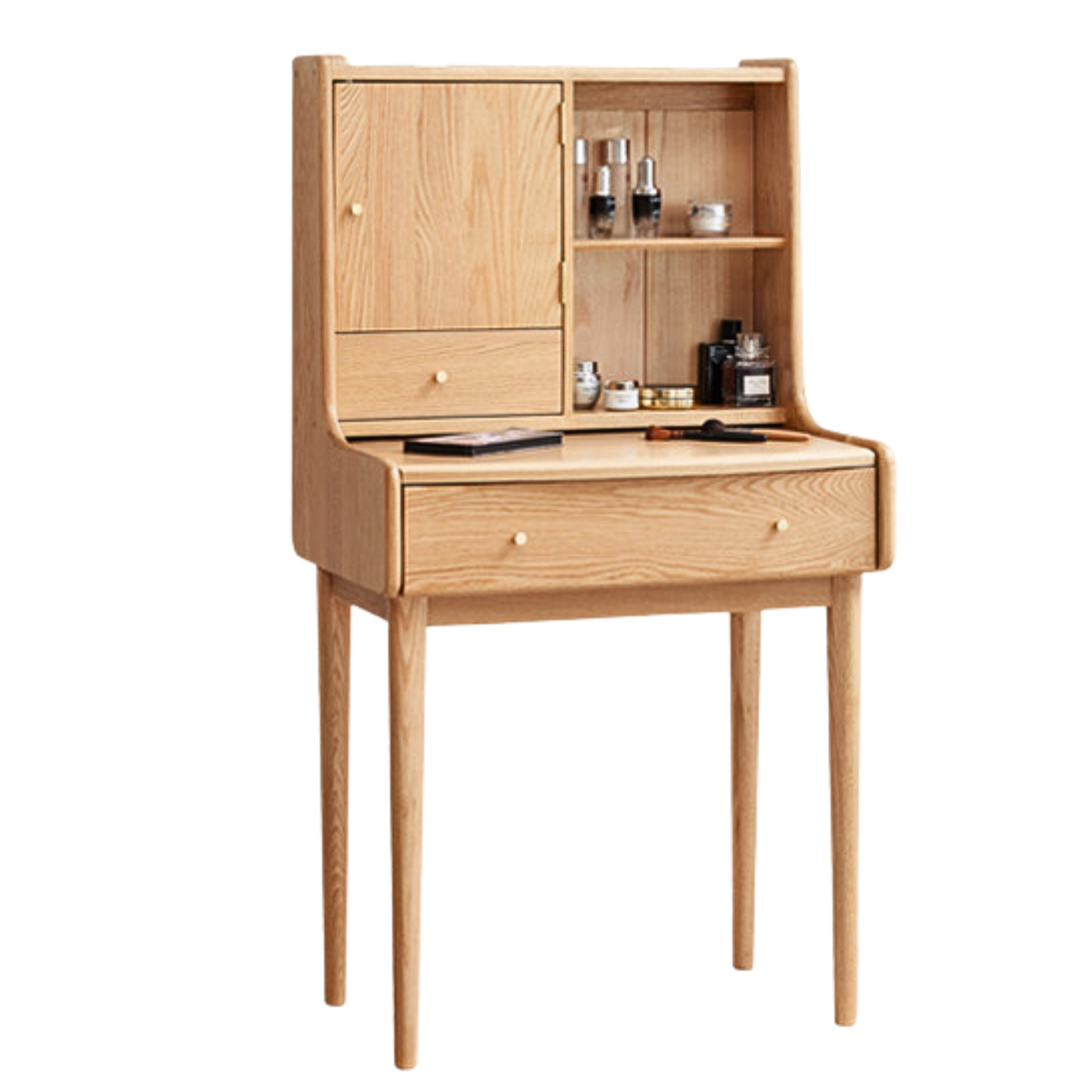 Ash, Oak, Black Walnut solid wood dressing table :