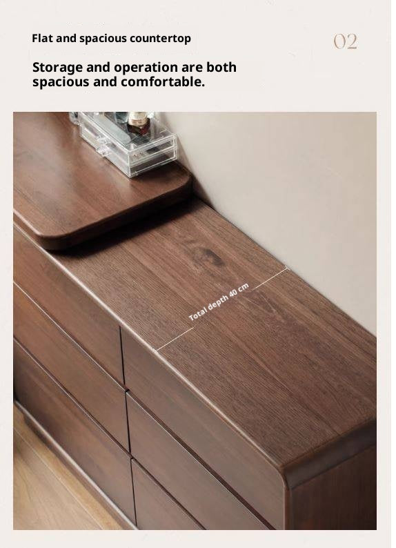 Sandalwood Solid Wood Modern Dressing Table