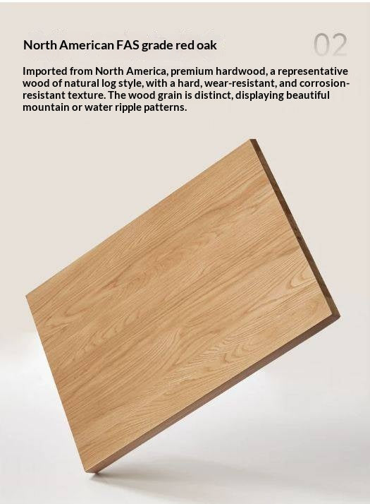 Oak, Beech Solid Wood, Solid RubberWood Nightstand.