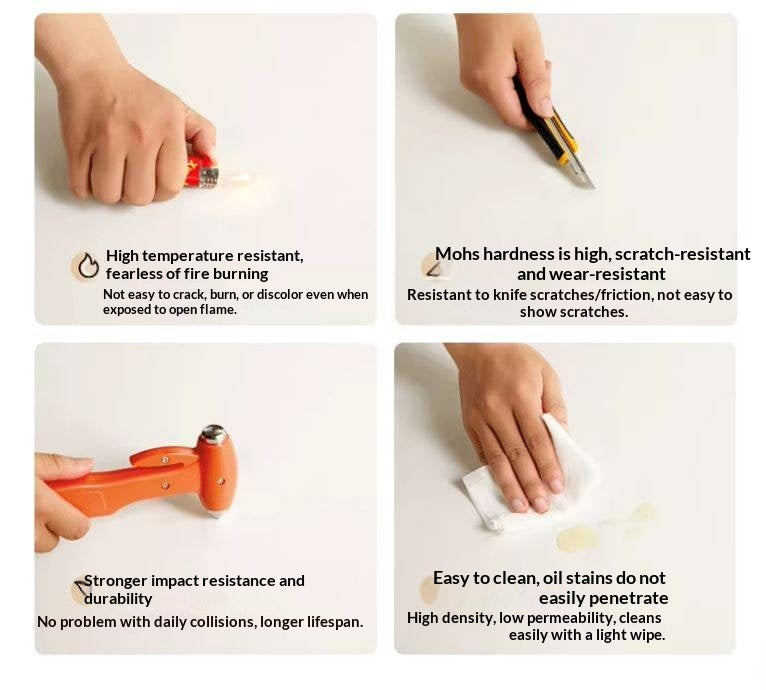 Solid RubberWood Floor Rock Plate TV Cabinet.