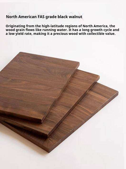 Black Walnut, Ash, Oak, Solid Rubberwood Solid Wood Stacking Stool