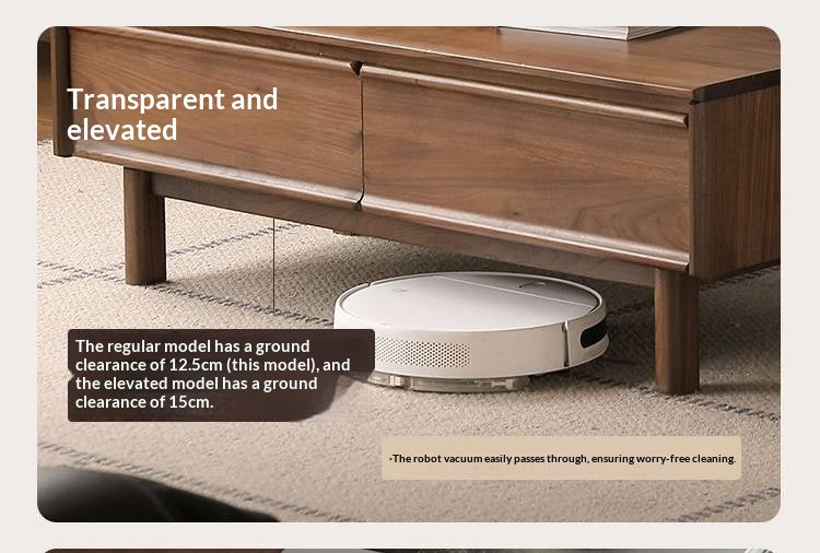 Black Walnut Solid Wood Modern Coffee Table