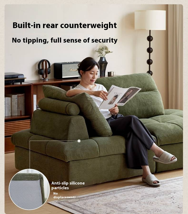 Modular Fabric Sofa – Modern Casual Free Combination Sofa Tofu Block Design