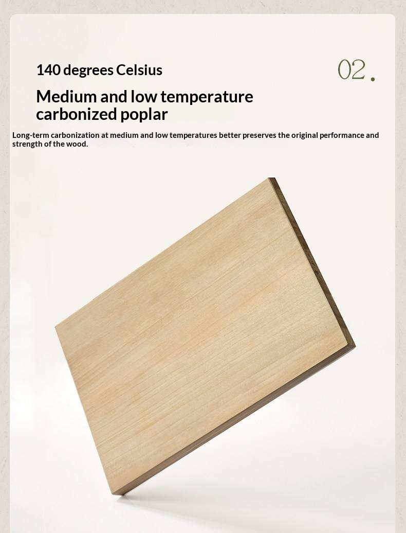 Poplar Solid Wood Bed with French Retro Style and Large Off-the-Floor Box Design