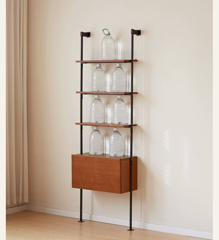 Poplar Solid Wood Bauhaus Bookshelf