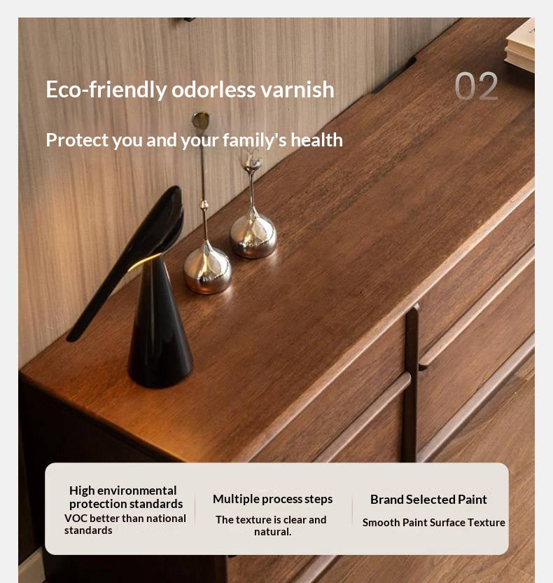 Solid Rosewood Modern Simple TV Cabinet