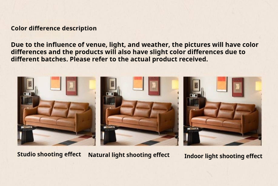 Genuine Leather Sofa