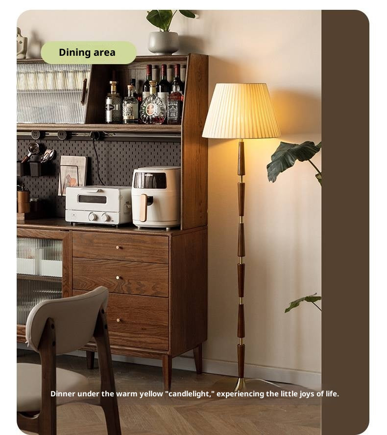 Ash Solid Wood Japanese Style Luxury Lamp