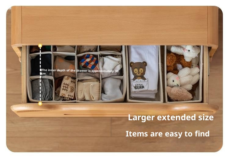 Beech Solid Wood Childrens Drawer