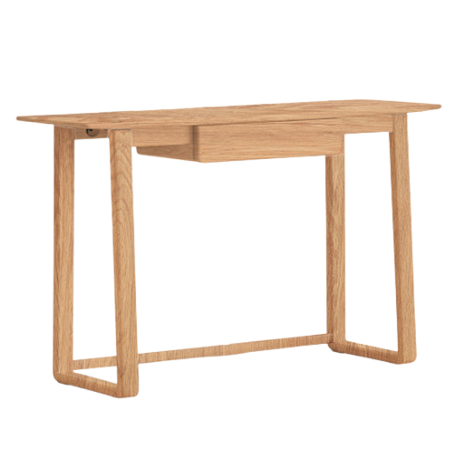 Oak solid wood porch table modern: