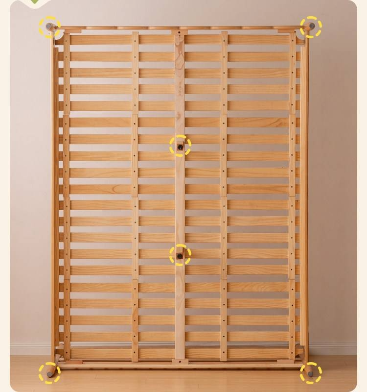 Oak,  Beech Solid Wood Children's Bed