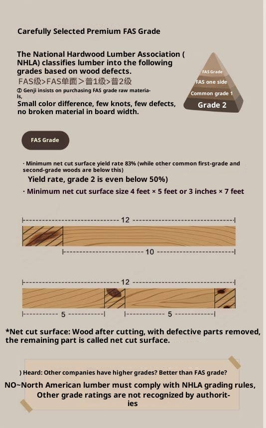 Black Walnut Solid Wood Retro Style Nightstand