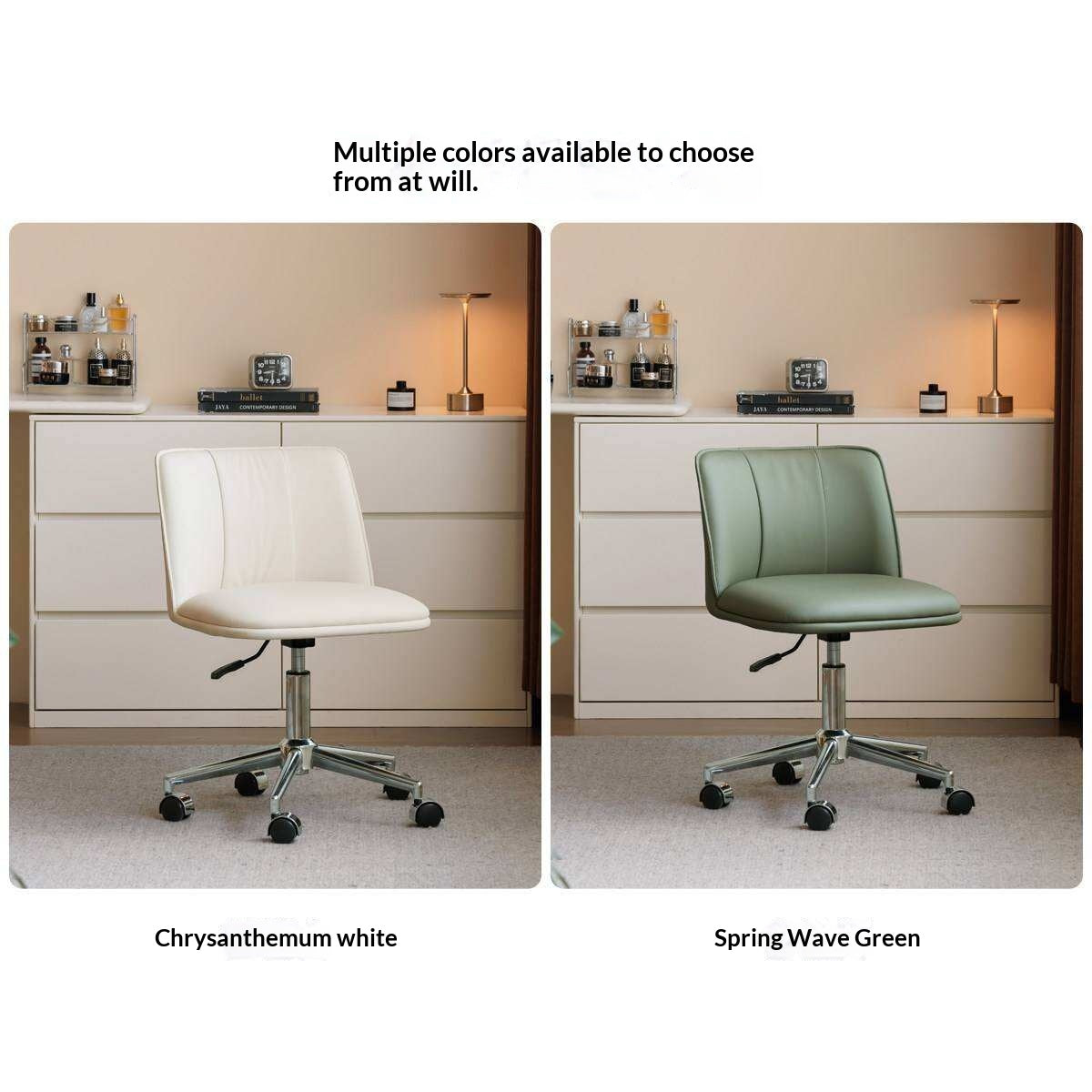 Swivel Adjustable Vanity Chair