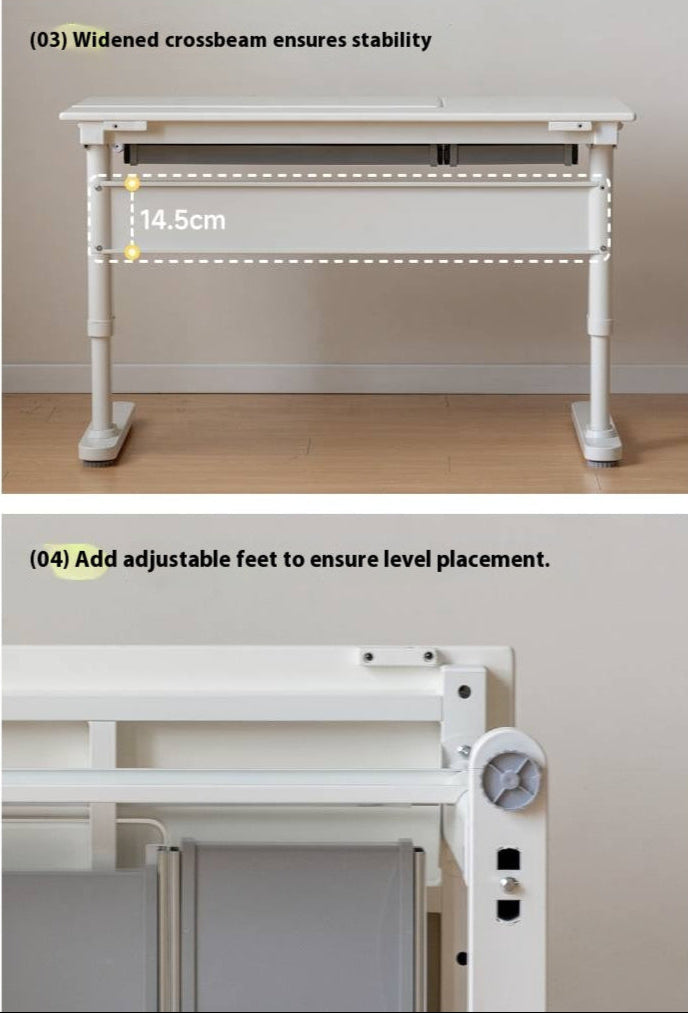 Solid RubberWood Solid Wood Сhildren's Liftable Desk