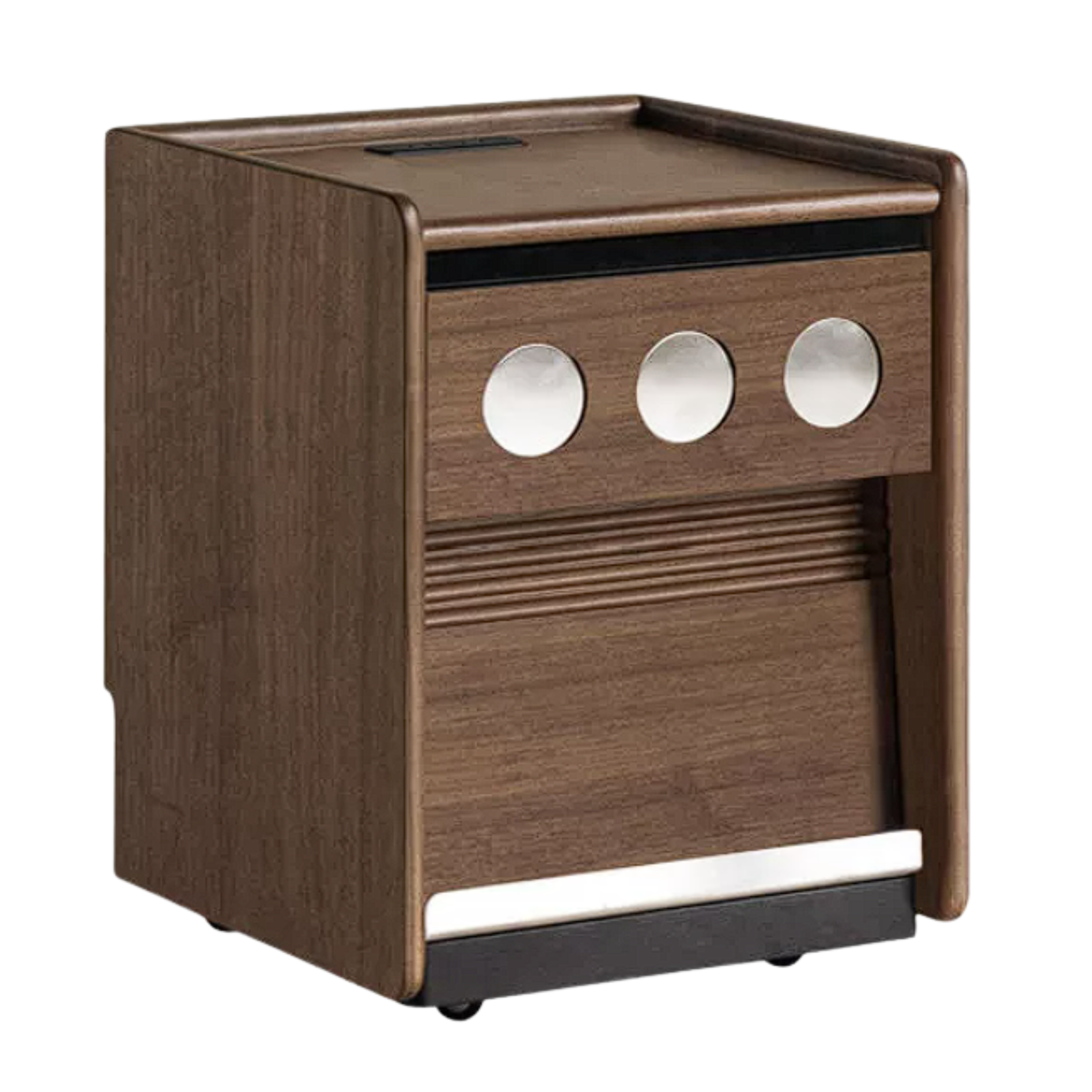 Black Walnut, Cherry, Ash, Sandalwood, Tulipwood Solid Wood Nightstand