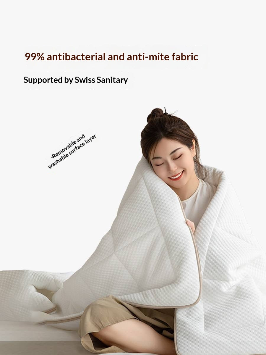 Zero-Glue Adjustable Spring Latex Mattress — Thick and Anti-Mite Support