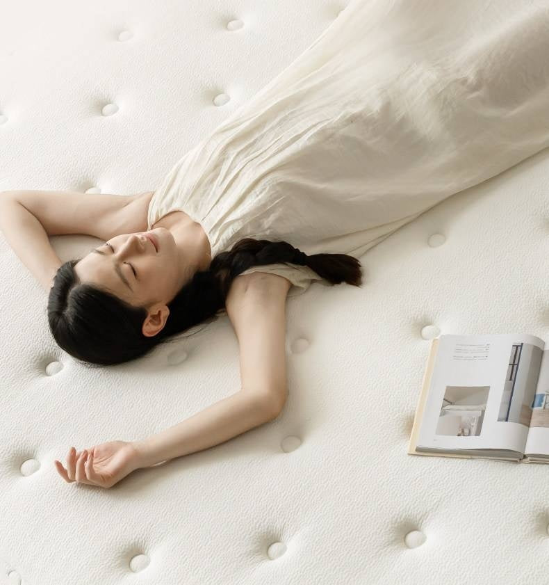 Zero-Glue Lily of the Valley Independent Spring Thick Mattress — Memory Foam, Anti-Mite Latex Support