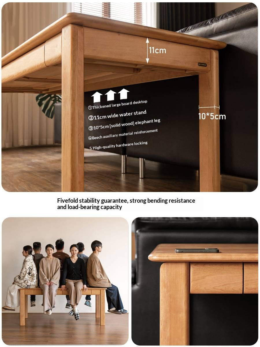 Cherry Solid Wood office Desk Large Size.