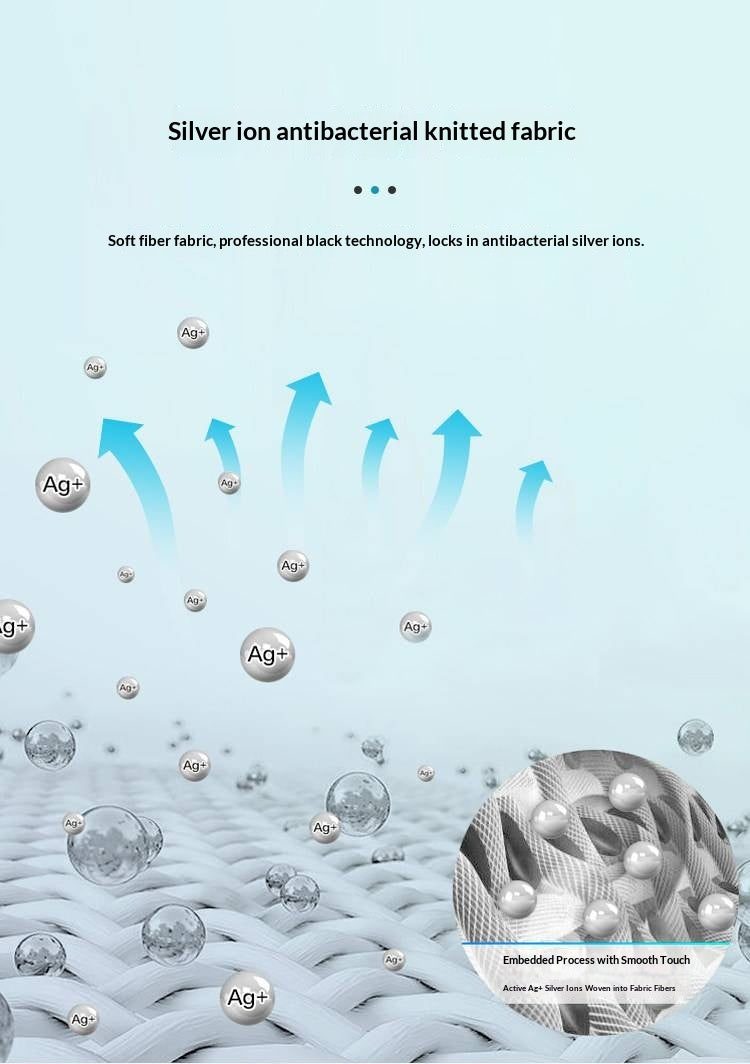 Zero-Glue Latex Mattress with Silver Ion, Soft Sponge, and Independent Spring