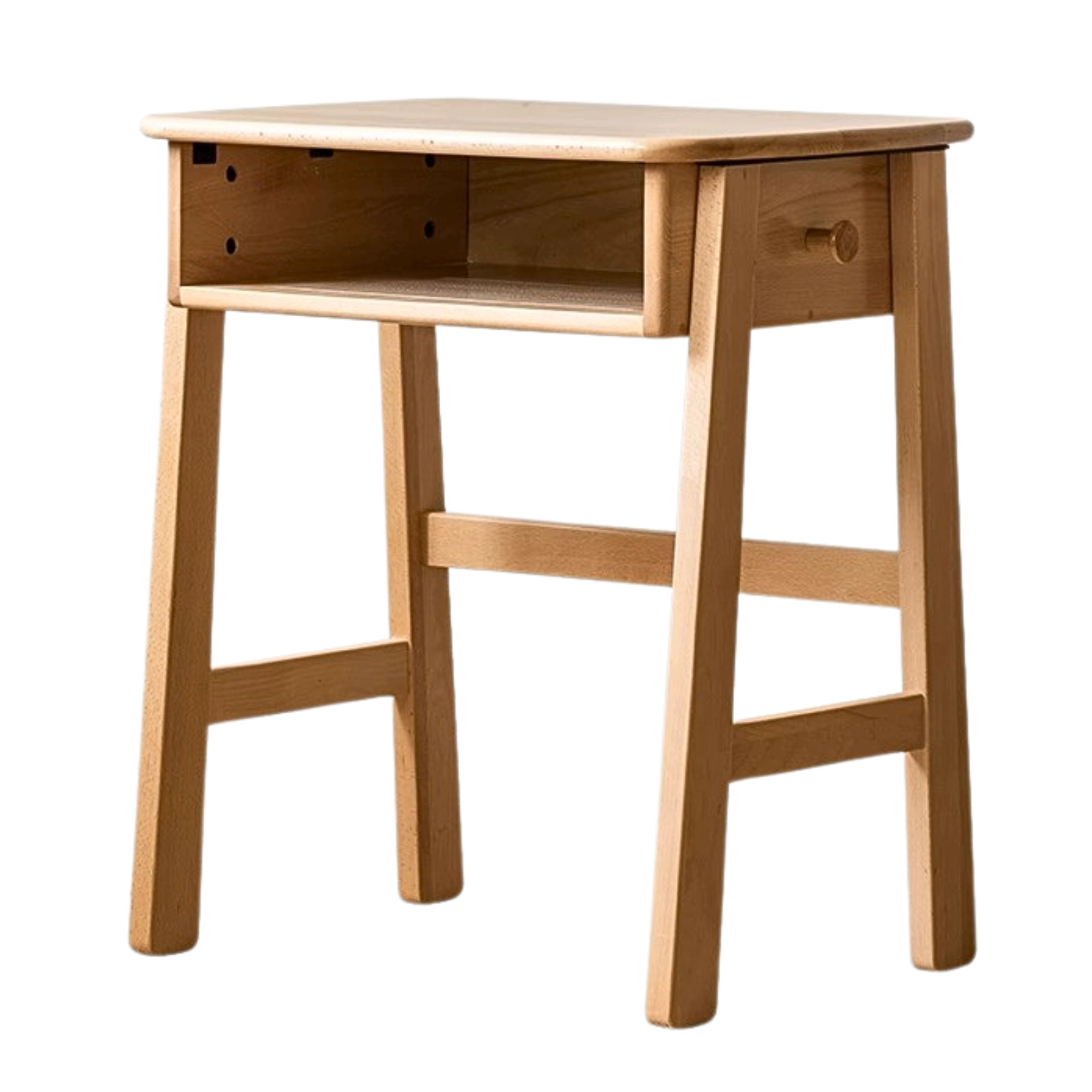 Beech solid wood children's small desk