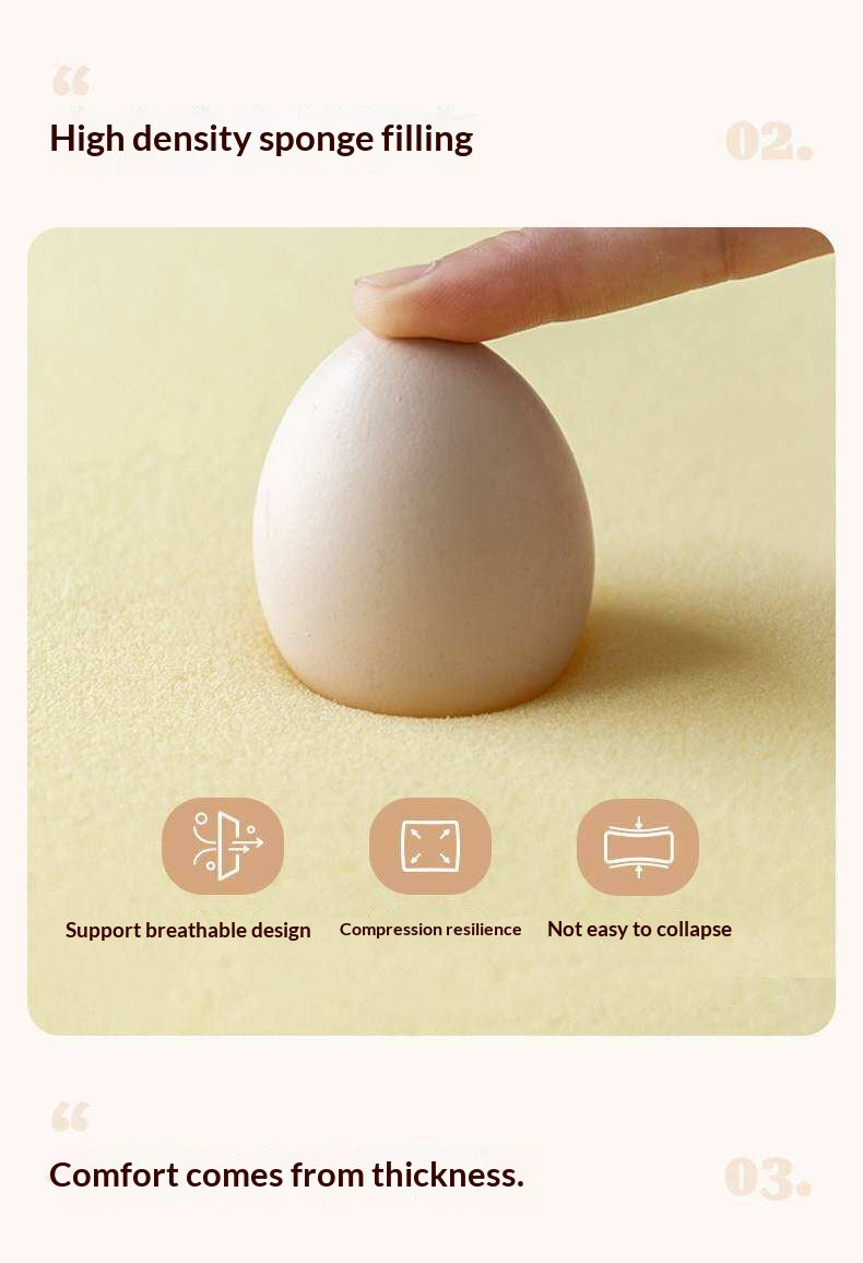 Black Walnut, Ash, Oak Solid Wood Makeup Soft Stool