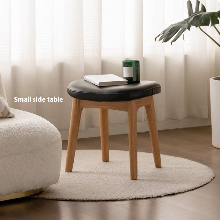 Oak Solid Wood Makeup Stool