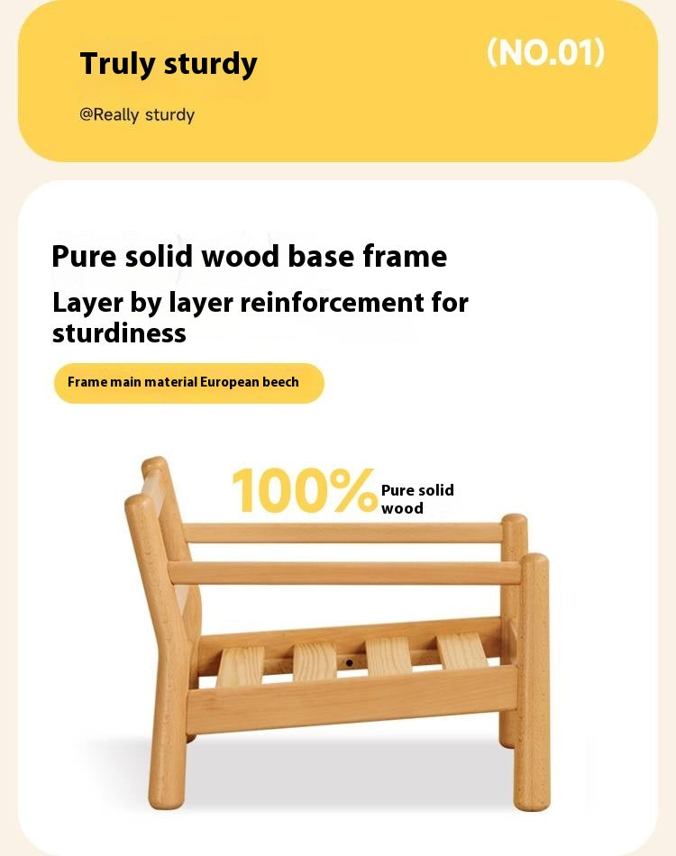 Beech Solid Wood Children s Chair