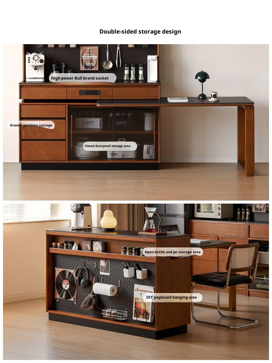 Tulipwood Solid Wood Island Table, Dining Table, Dining Sideboard, Buffet