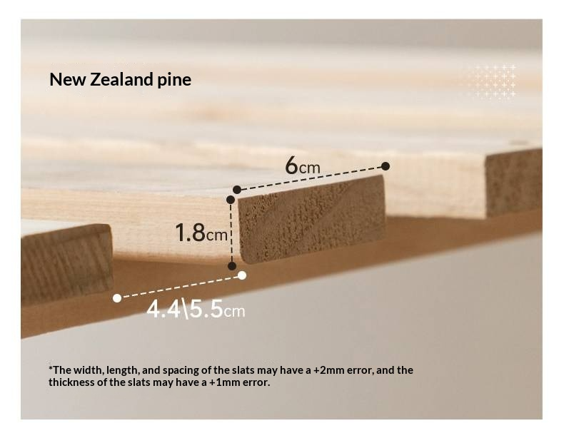 Oak Solid Wood Box Bed — Italian Light Luxury with Soft Genuine leather Backrest