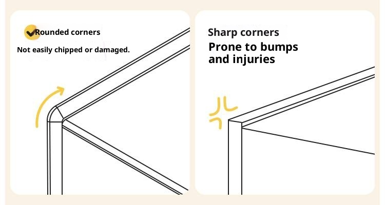 Beech Solid Wood Children's Modern Simple Single Bed