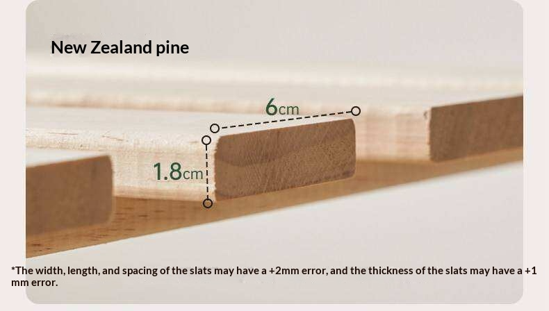 Oak Solid Wood Box Bed — Modern Minimalist Design