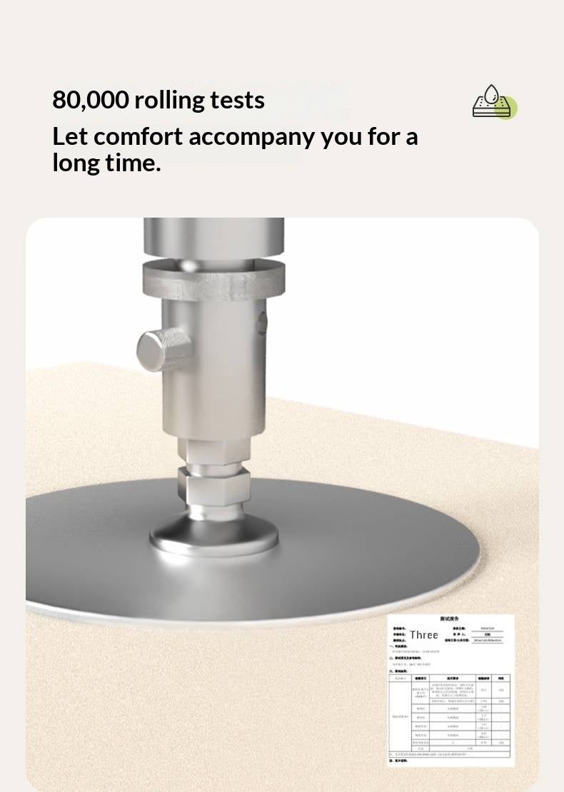 Eco-Friendly Zero Glue Certified Mattress with Jute and Latex — Natural Design