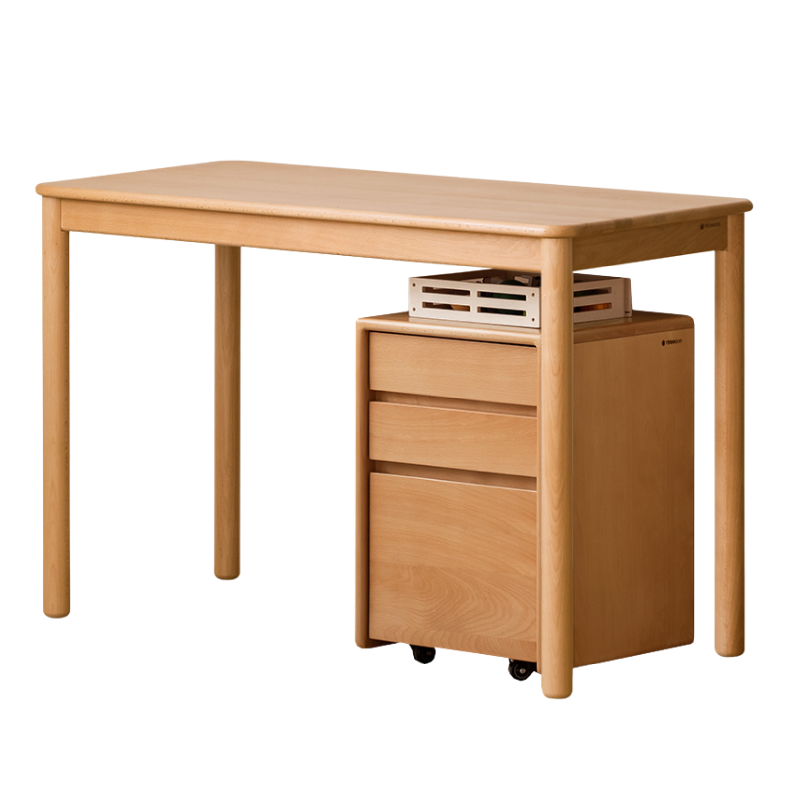 Beech Solid Wood Kids Study Table