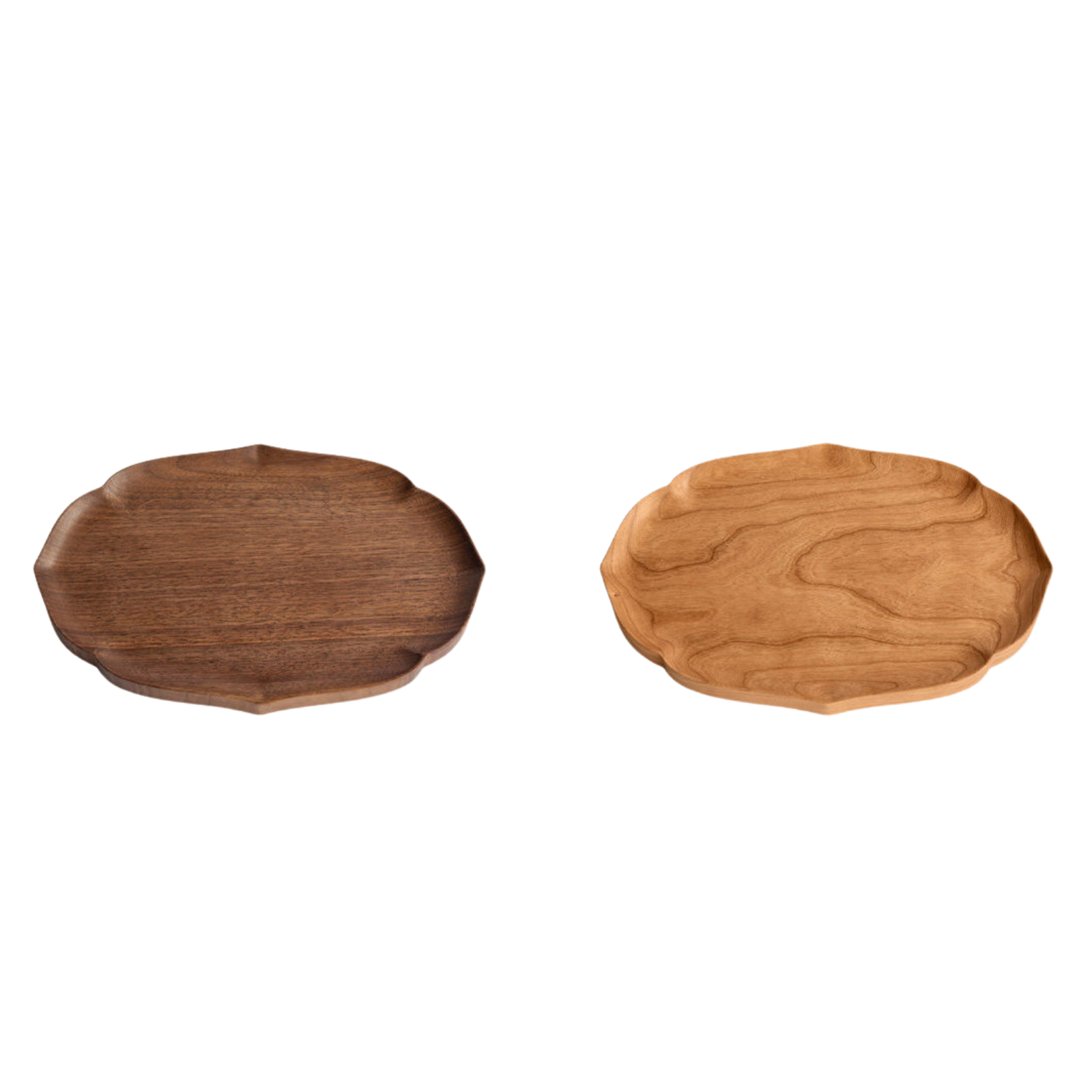 Black Walnut, Cherry Solid Wood Tray Storage Plate