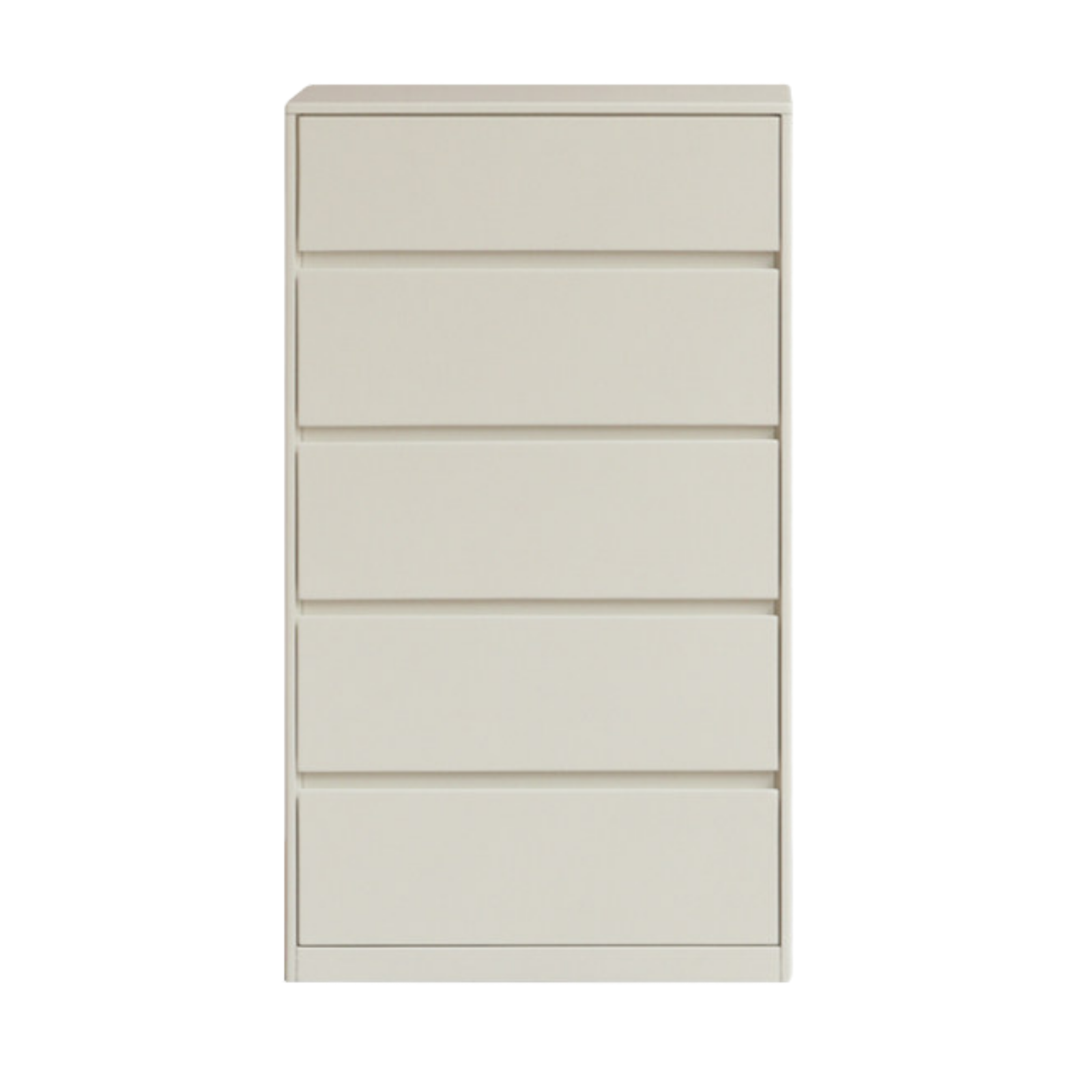 Solid Rubberwood Cream Style Chest of Drawers