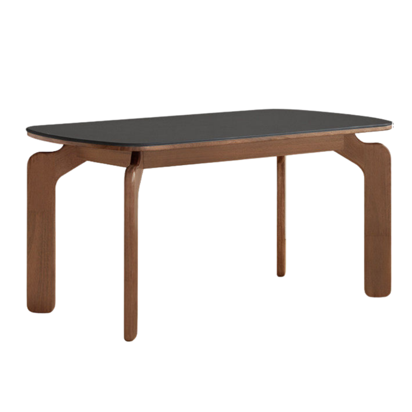 Sandalwood, Rubberwood Solid Wood Rock Board Retro Antique Style Dining Table