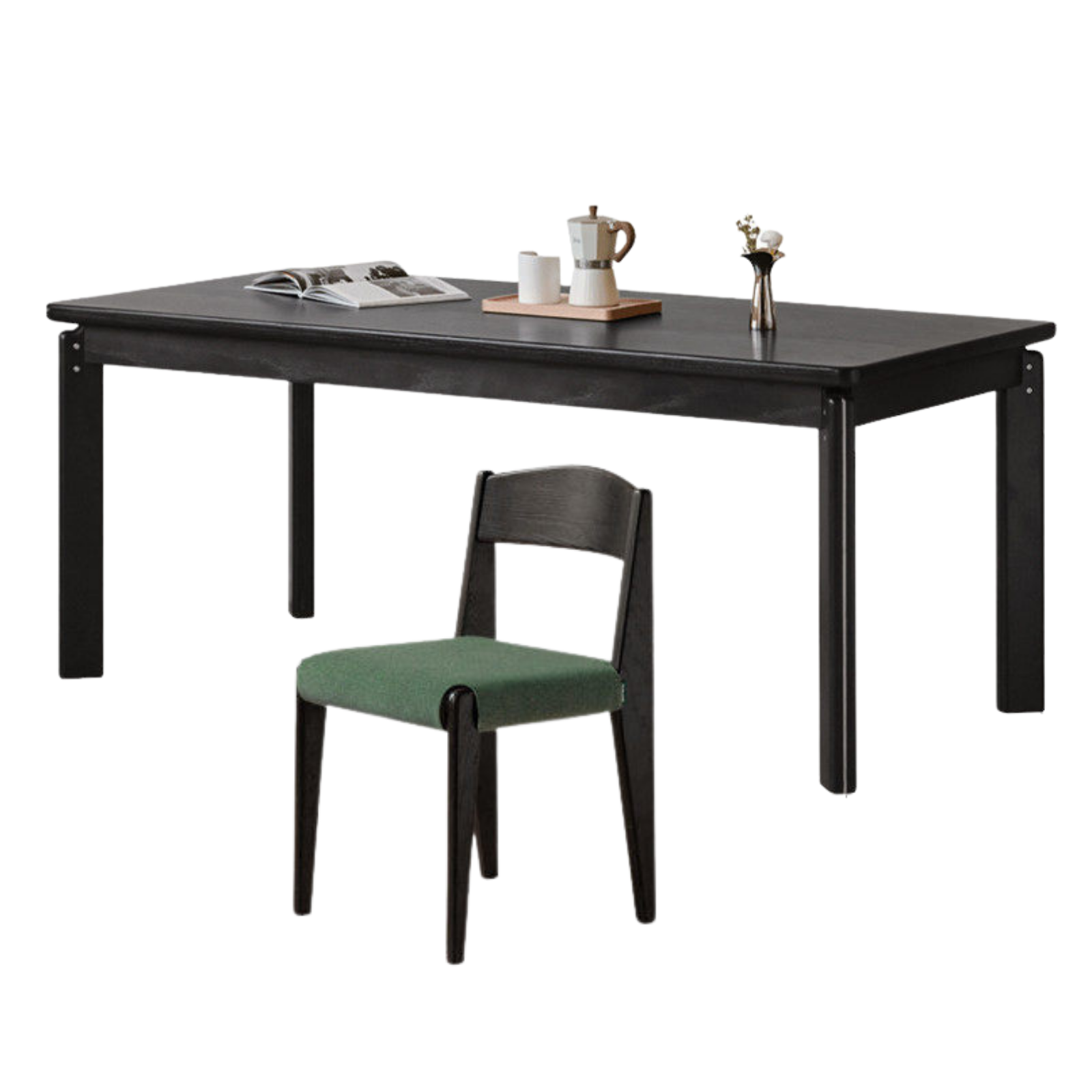 Ash, Oak Solid Wood Large Dining Table