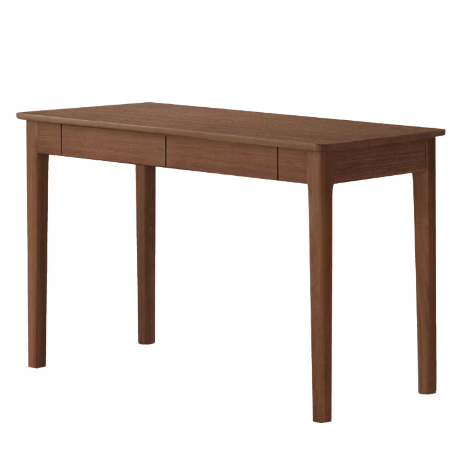 Black Walnut, Rosewood Solid Wood Desk with Drawer New Style