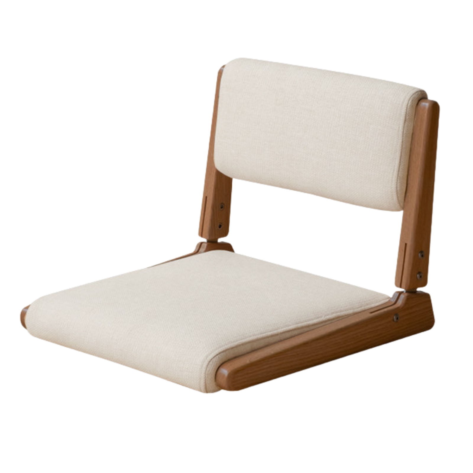 Oak Solid Wood Foldable Low Chair