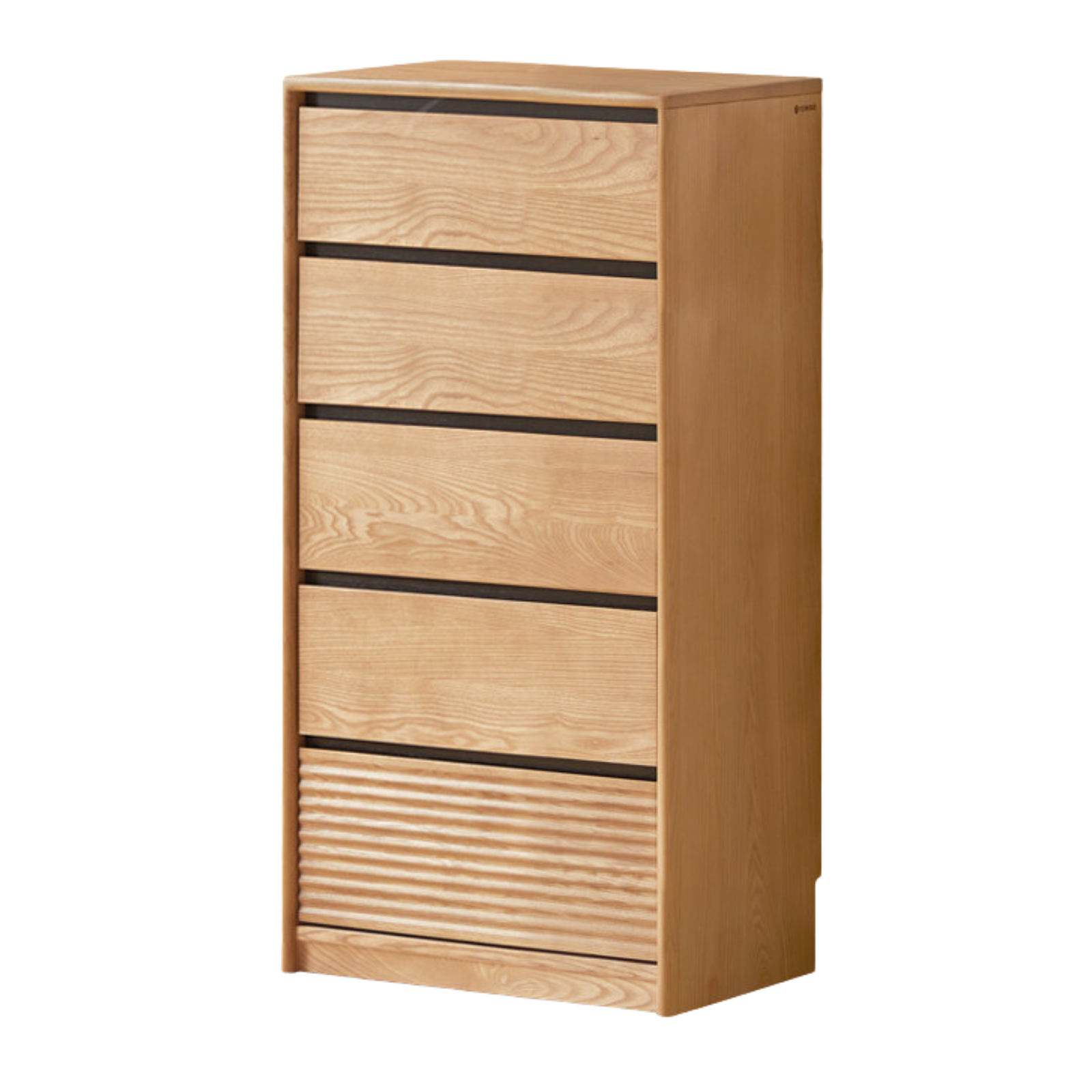 Ash Solid Wood Modern Minimalist Chest Of Drawers